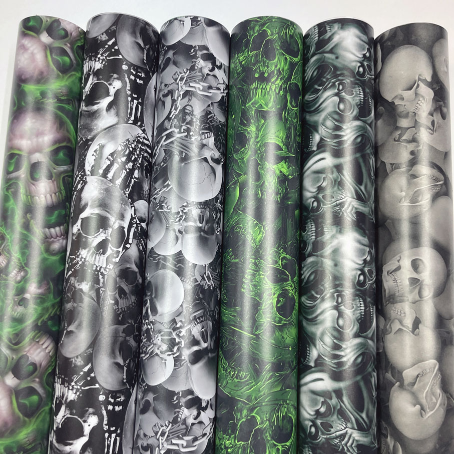 Air Bubble Wrap Roll Packaging - Различные новые граффити-наклейки с черепом, виниловая