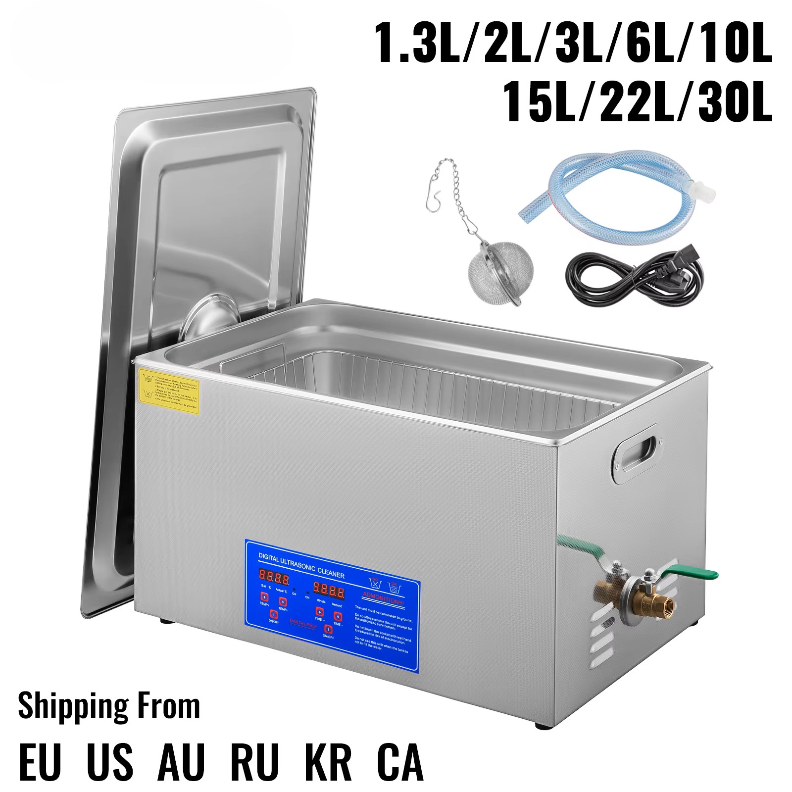 Ultrasonic Cleaner 30L Industrial - Ультразвуковая мойка SucceBuy 1.3L 2L 3L
