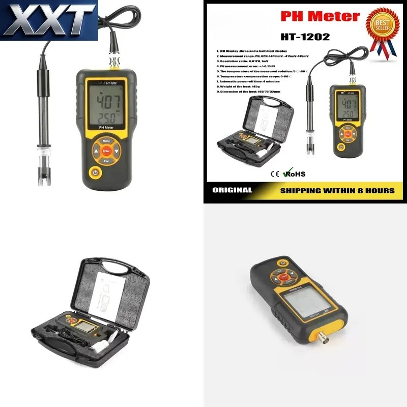 Ph Meter Digital Water Tester - Цифровой pH-метр XXT с интеллектуальным датчиком,