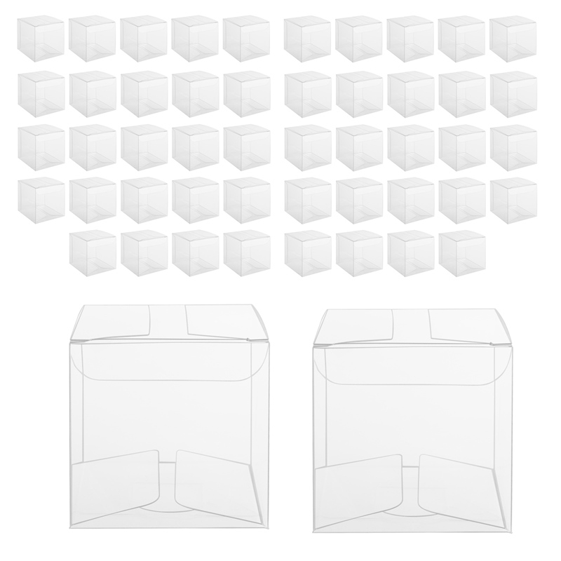 50 шт. прозрачных пластиковых  – обзор и цена Packaging