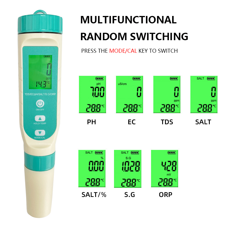 Новейший цифровой pH-метр 7 в  – обзор и цена Ph Meter Digital Water Tester