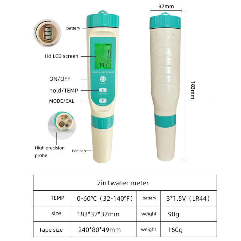 Новейший цифровой pH-метр 7 в  – обзор и цена Ph Meter Digital Water Tester