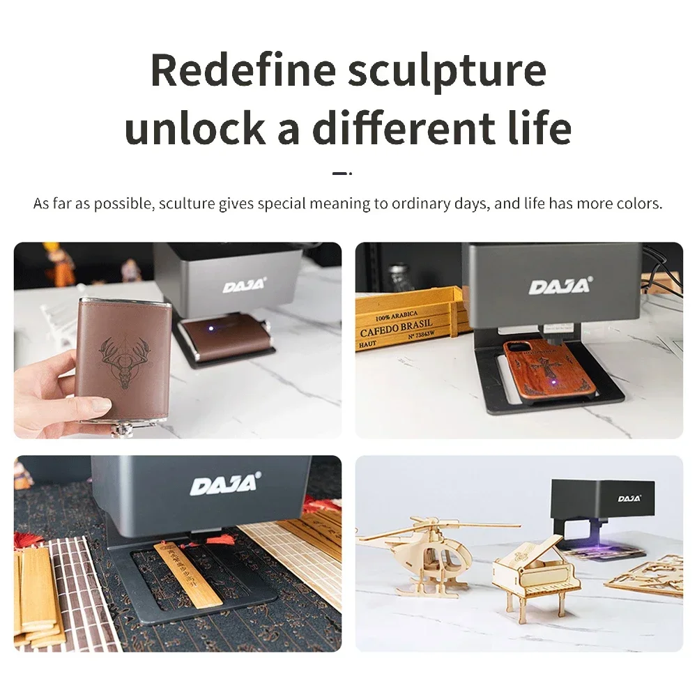 Лазерный гравер DAJA с ЧПУ DIY – обзор и цена Fiber Laser Marking Machine 30W
