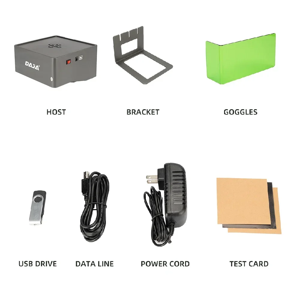 Лазерный гравер DAJA с ЧПУ DIY – обзор и цена Fiber Laser Marking Machine 30W