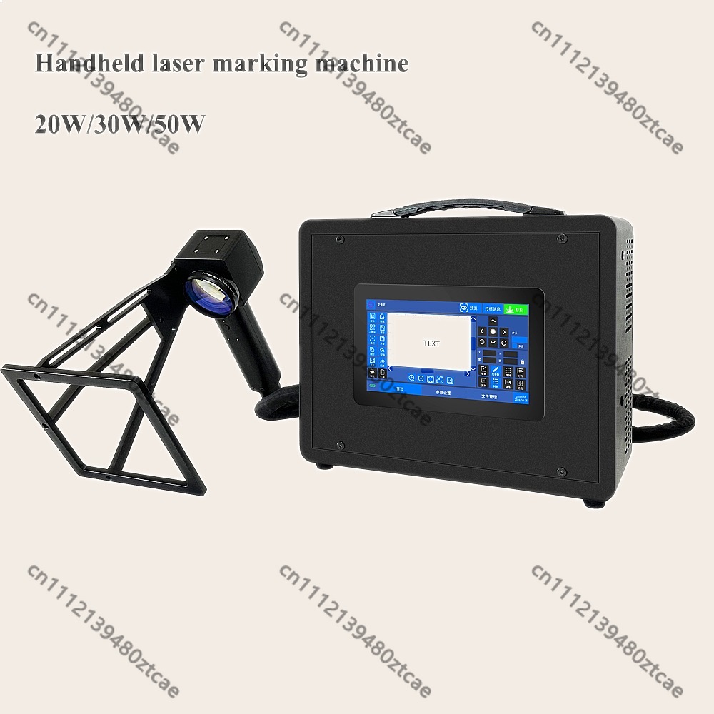 Портативный ручной волоконный  – обзор и цена Fiber Laser Marking Machine 30W
