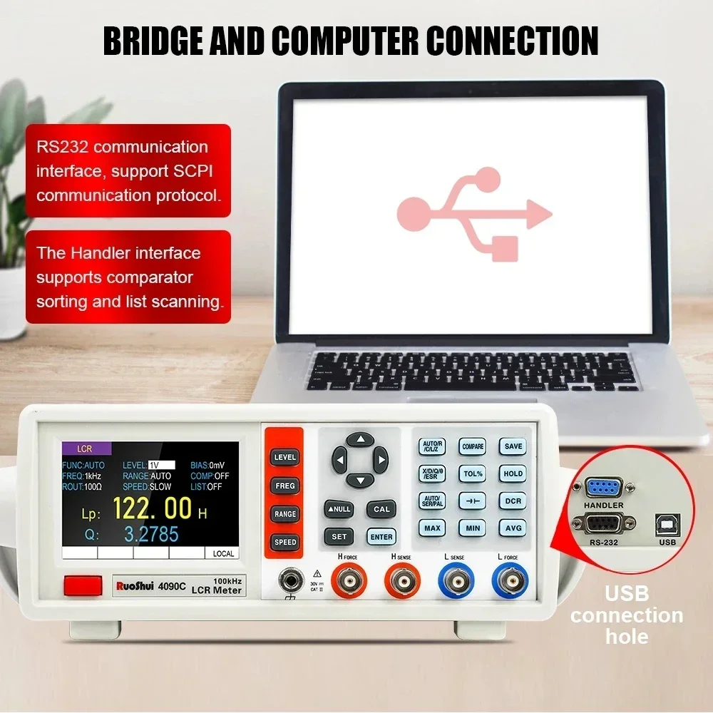 Цифровой LCR-метр: Настольный  – обзор и цена Test Instruments