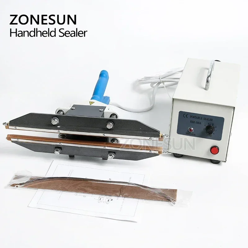 ZONESUN 400 мм Портативный имп – обзор и цена Plastic Bag Impulse Heat Sealer